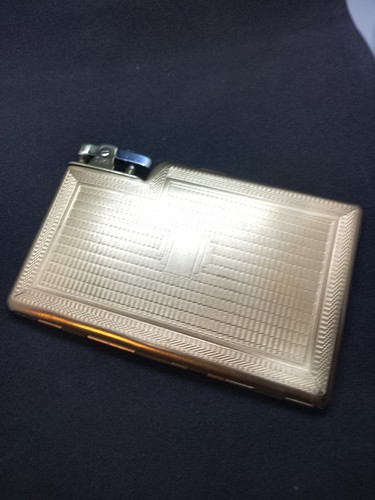 Vintage gold tone cigarette - vintage,