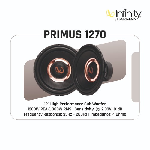 Infinity car speakers primus - car,