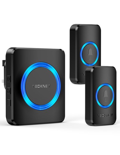 Tecknet wireless doorbell with - wireless,