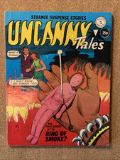 Uncanny Tales #158 FN+  UK reprints Alan Class Circa late-1970s