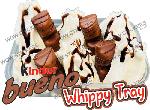 Ice cream van sticker kinder - van,