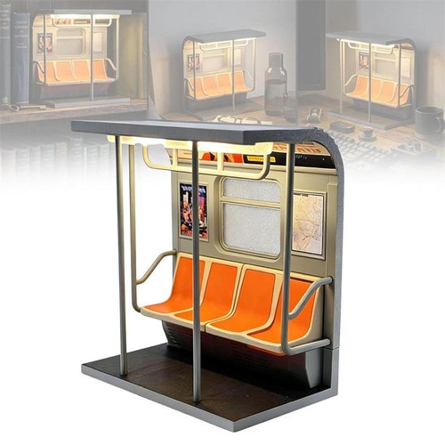 Subway train lamp retro - train,