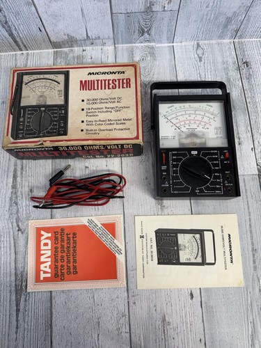 Vintage multitester micronta - vintage,
