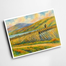 A6 PRINT - Angram Reservoir