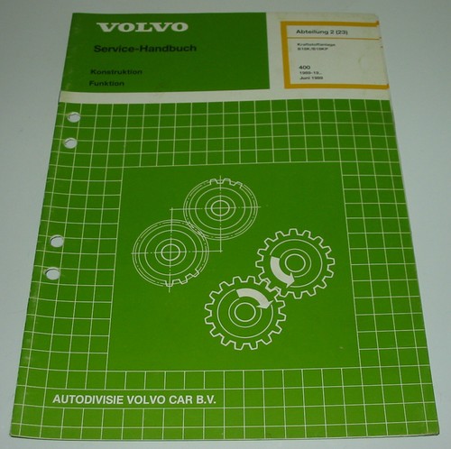 Werkstatthandbuch volvo 440 - volvo,