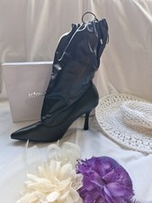 New black drawstring ankle