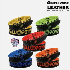 Weight Lifting Power Leather Lever Belt Gym Training Bodybuilding Belt 5 Colors