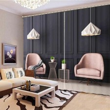 Pink Girl Heart Furniture 3D Blockout Photo Print Curtain Fabric Curtains Window