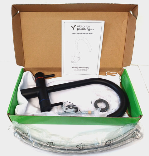 Victorian plumbing black dual - victorian,