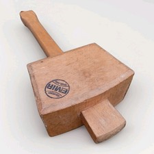 Vintage wooden mallet - vintage,