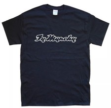 FU MANCHU T-SHIRT sizes S M L XL XXL colours Black, White   