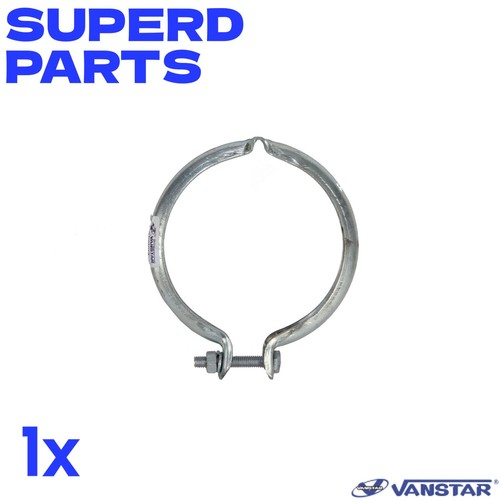 Exhaust system clasp - system, fits: