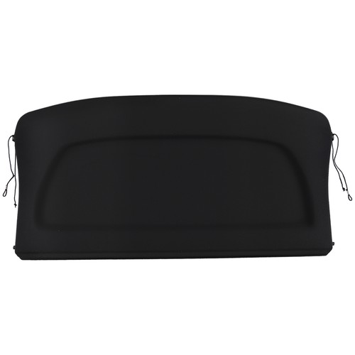 Black rear parcel shelf - rear,