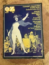 Oz Magazine No.33 February 1971 Vintage Magazine