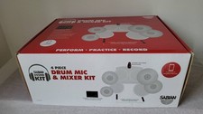 Sabian 4 Piece Drum Mic and Mixer Kit, hardly used, Excellent condition