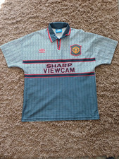 Manchester United 1995/96 Away Shirt - CANTONA #7 - Size XL