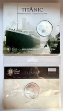 Royal Mint Alderney 2012 Commemorative Centenary Titanic Coin And Medal