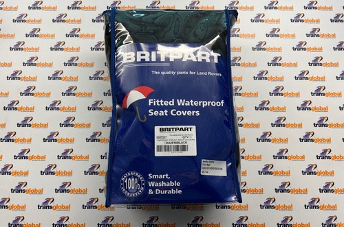 Black waterproof front seat - waterproof,