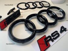 Audi RS4 B7 Gloss Black Badge