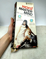Vintage Invicta Word Master Mind Mastermind Strategy Spelling Memory Game Toy