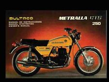 BULTACO METRALLA OPERATIONS