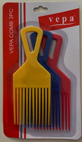 Pack afro combs hair - 3,