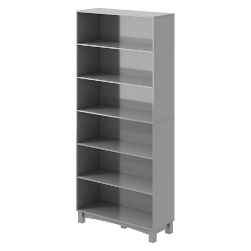 Wide tier wooden bookcase - 6,