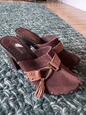 RUSSELL & BROMLEY BROWN SUEDE
