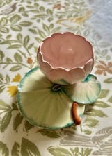 Carlton ware lily pad egg - pad, cup