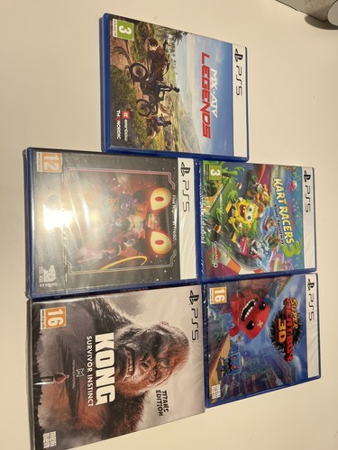 Sealed ps5 games 1 - x4,