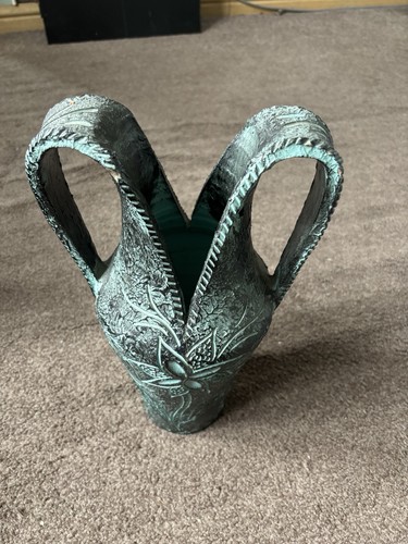 Vintage amphora style ceramic - amphora-style,