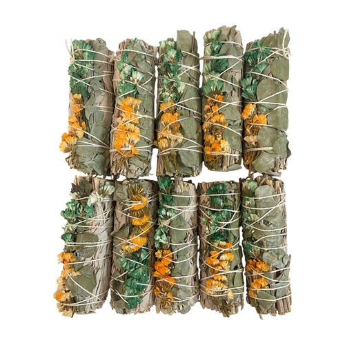 Floral smudge sticks - sticks, 4"