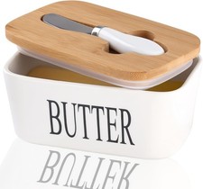 Ceramic French Butter Dish