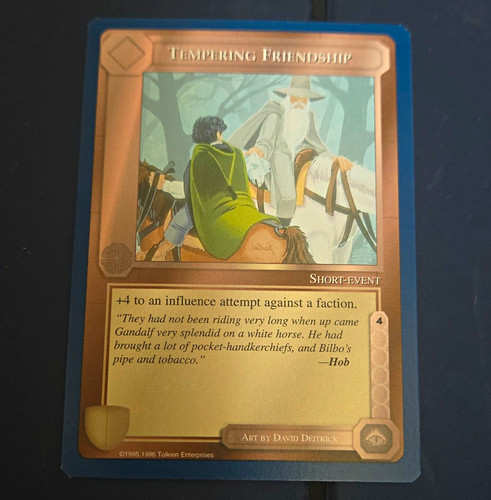 Middle earth ccg tempering - middle-earth,