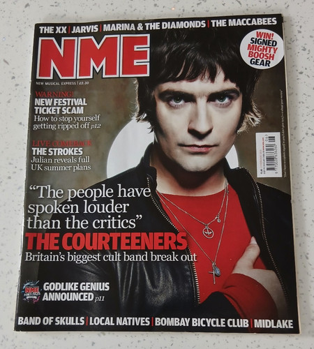 Nme music paper magazine - music,