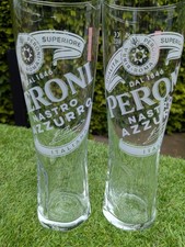 Peroni pint glasses - pint, brand