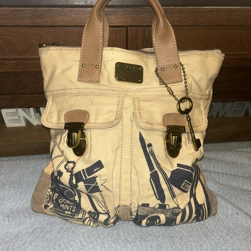 Fossil printed canvas - fossil,