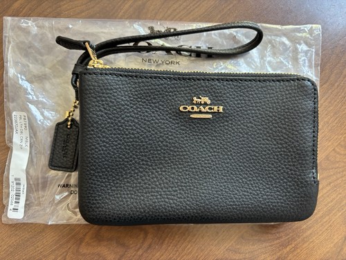 Coach black double zip - coach,