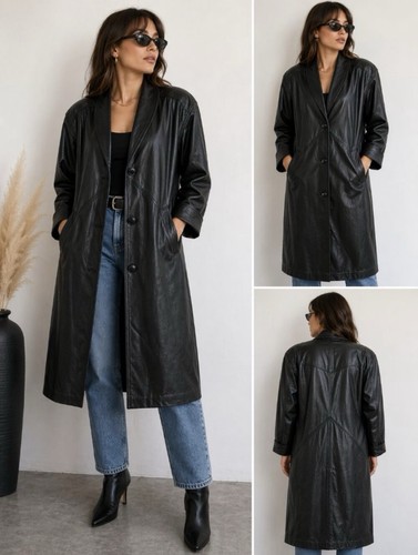Vintage 90s black leather - vintage,