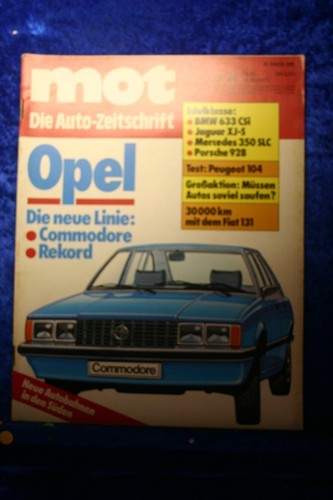 Mot bmw 633 - csi, jaguar