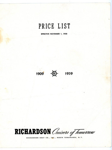 1959 richardson boat - 1959, co