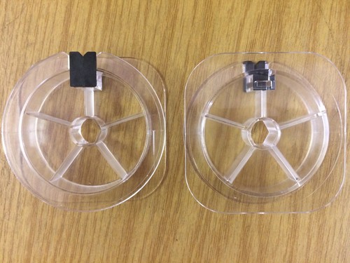 New clear empty plastic - clear,