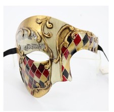 Venetian Masquerade Half Mask