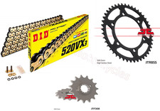 DID Gold X-Ring Chain and JT