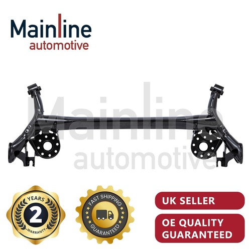 Rear axle subframe crossmember - axle,