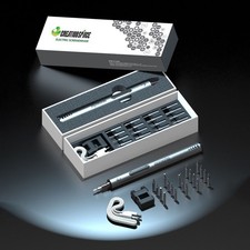 22 in 1 Cordless Electric Screwdriver Kit Mini Power Precision Screwdriver Set