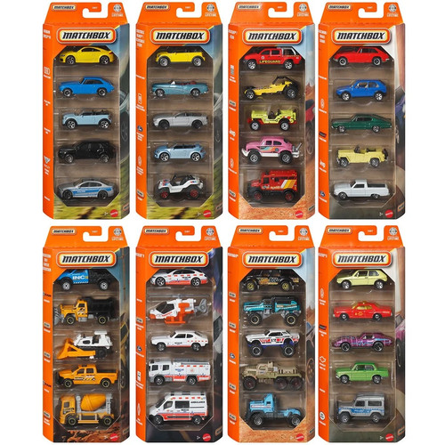 Matchbox 2026 packs - matchbox, 5-packs