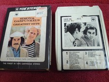 SIMON & GARFUNKEL - Greatest Hits 1972 8 Track Tape with boxcase