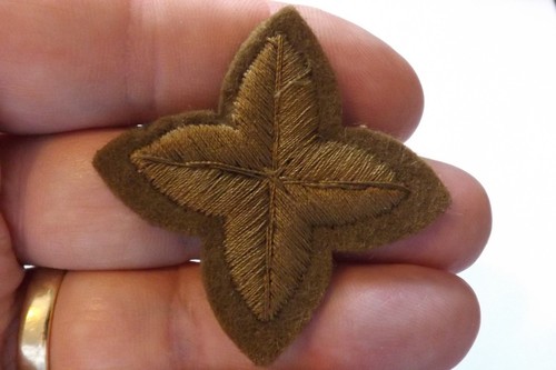 Military cloth badge - cloth, british