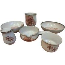 Vintage Denby Stoneware Floral
